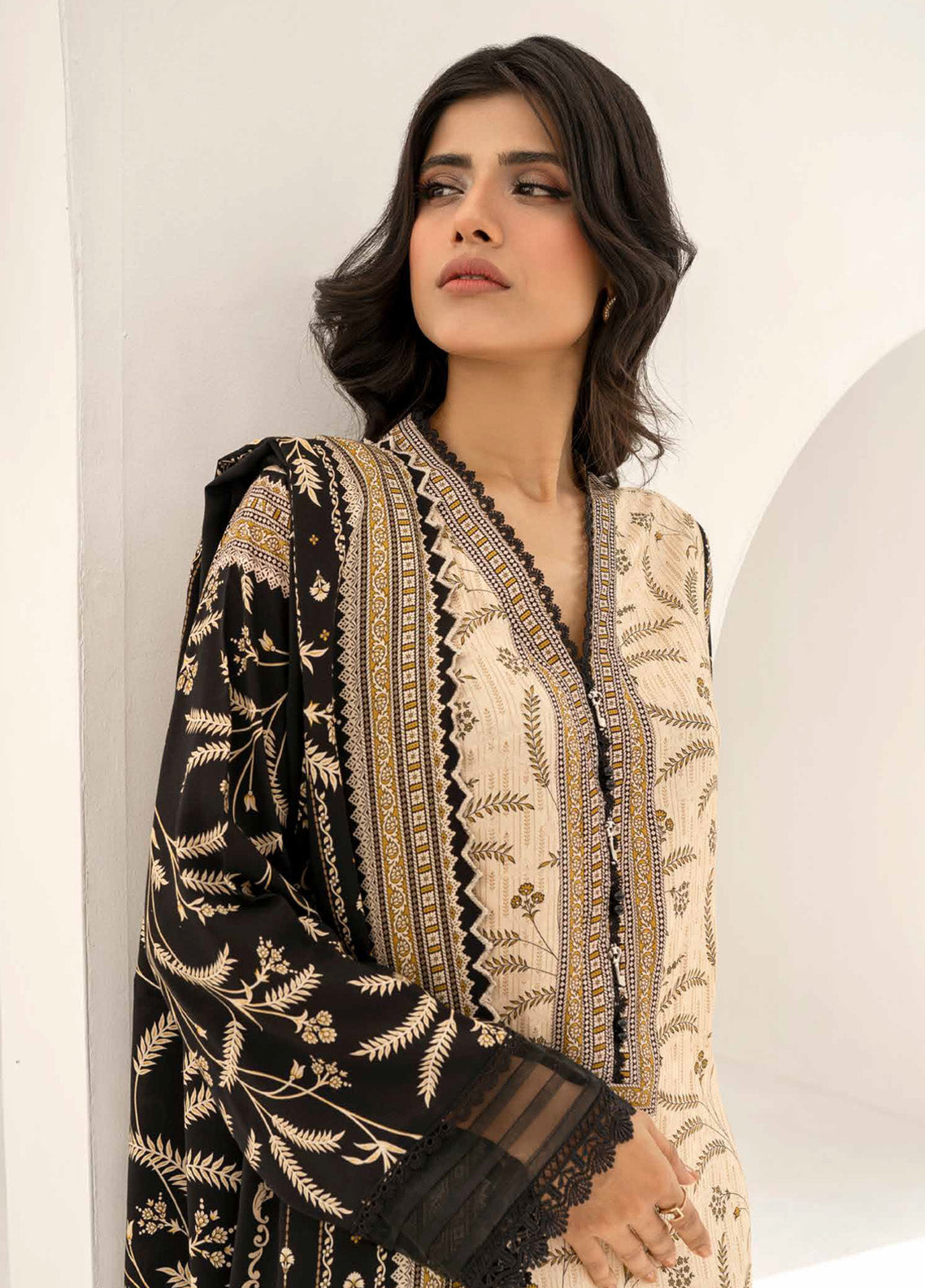 Resham By Firdous Textile Printed Linen Suits Unstitched 3 Piece - FF24RL 903 Resham By Firdous Textile Printed Linen Suits Unstitched 3 Piece - FF24RL 903
