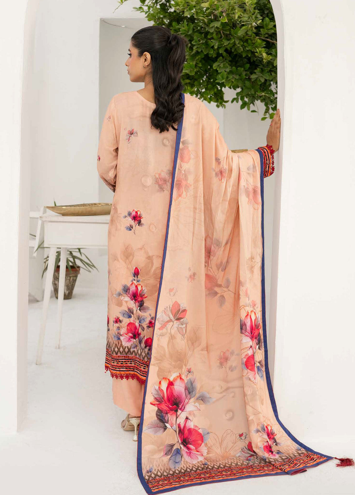 Resham By Firdous Textile Printed Linen Suits Unstitched 3 Piece - FF24RL 904 Resham By Firdous Textile Printed Linen Suits Unstitched 3 Piece - FF24RL 904