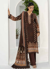 Resham By Firdous Textile Printed Linen Suits Unstitched 3 Piece - FF24RL 907
