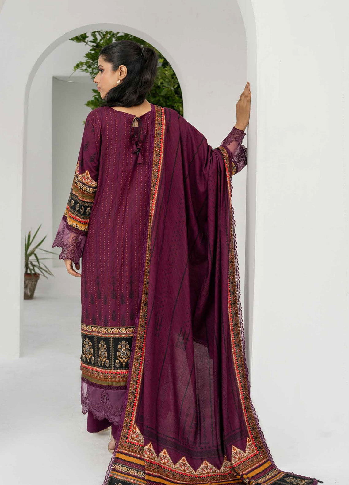 Resham By Firdous Textile Printed Linen Suits Unstitched 3 Piece - FF24RL 909 Resham By Firdous Textile Printed Linen Suits Unstitched 3 Piece - FF24RL 909