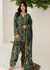 Resham By Firdous Textile Printed Linen Suits Unstitched 3 Piece - FF24RL 910