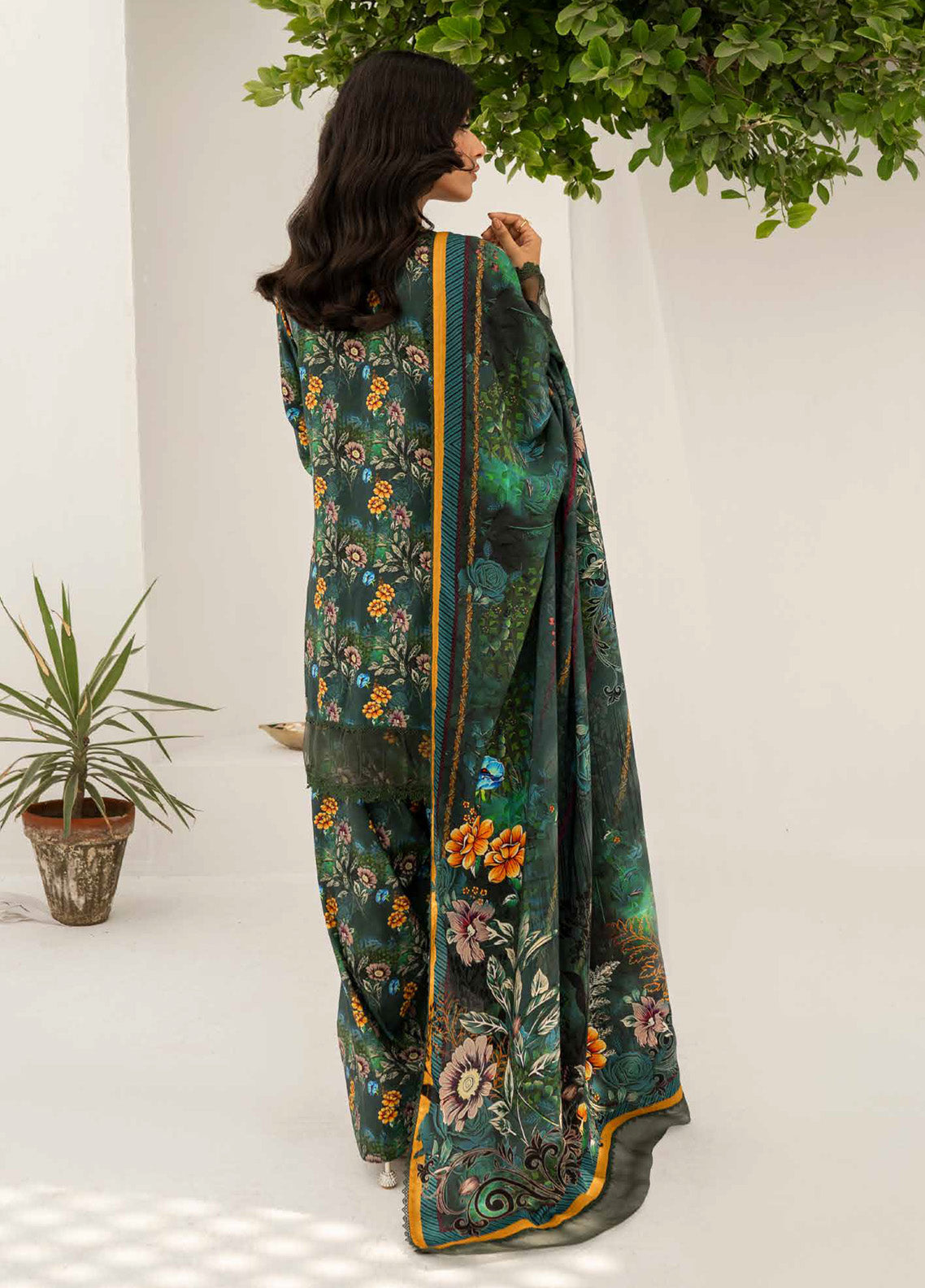 Resham By Firdous Textile Printed Linen Suits Unstitched 3 Piece - FF24RL 910 Resham By Firdous Textile Printed Linen Suits Unstitched 3 Piece - FF24RL 910