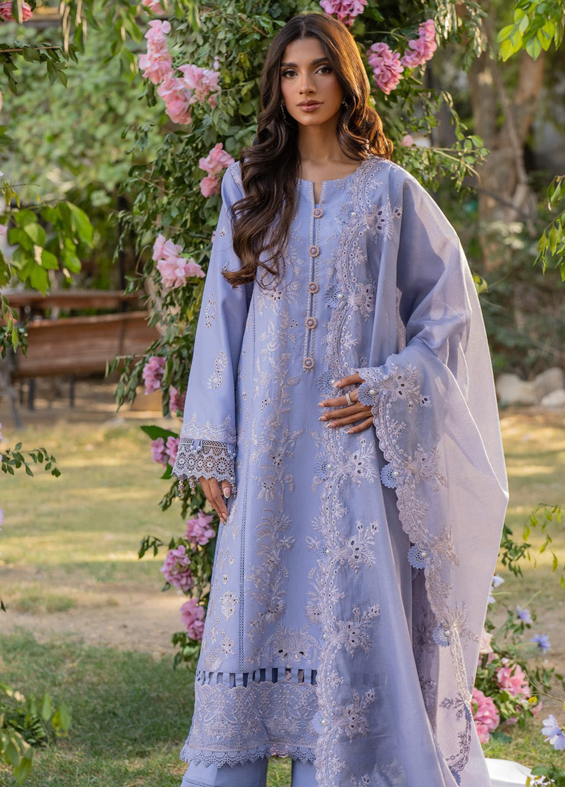 Reveerie by Florent Embroidered Chikankari Lawn Suits Unstitched 3 Piece - FL25RCL FLC-4A Reveerie by Florent Embroidered Chikankari Lawn Suits Unstitched 3 Piece - FL25RCL FLC-4A