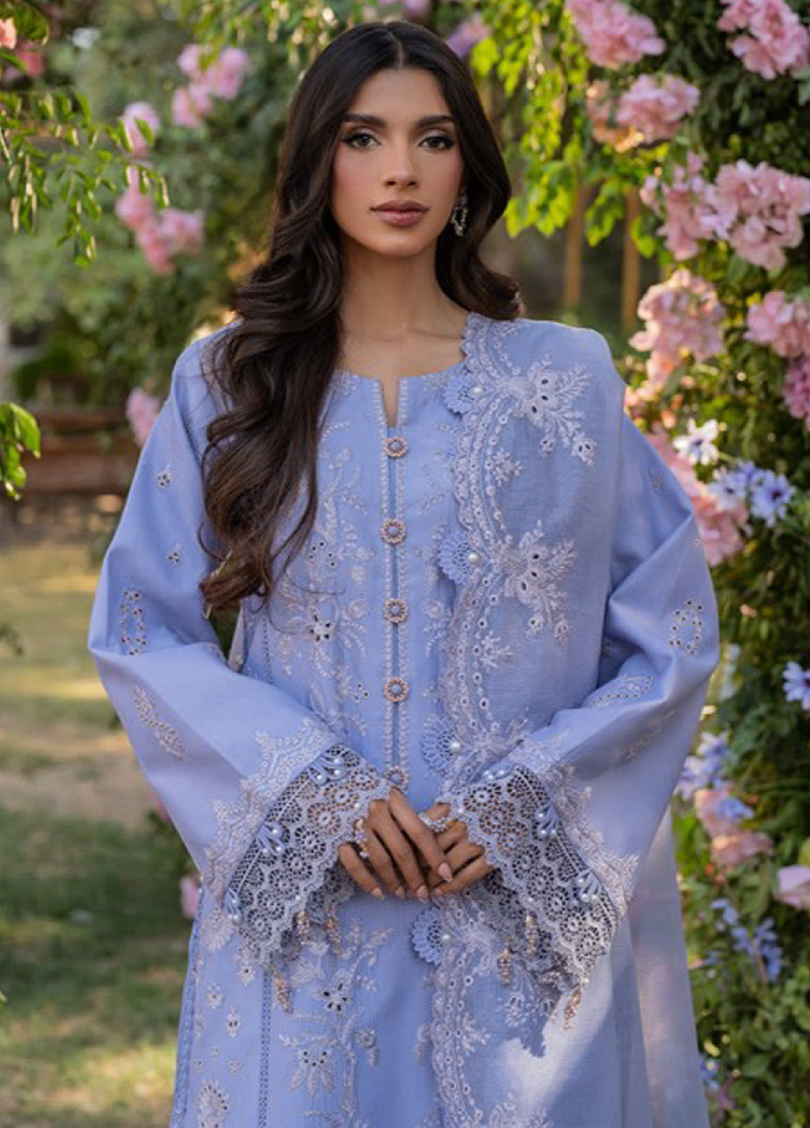 Reveerie by Florent Embroidered Chikankari Lawn Suits Unstitched 3 Piece - FL25RCL FLC-4A Reveerie by Florent Embroidered Chikankari Lawn Suits Unstitched 3 Piece - FL25RCL FLC-4A