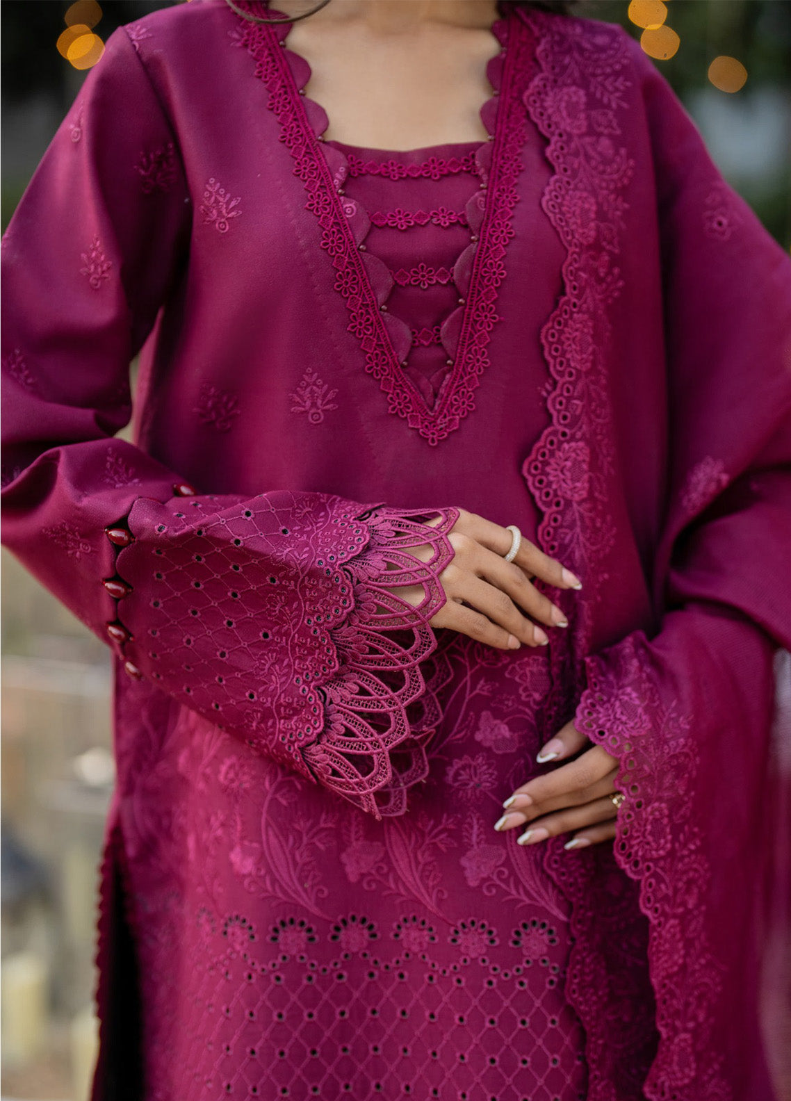 Reveerie by Florent Embroidered Chikankari Lawn Suits Unstitched 3 Piece - FL25RCL FLC-5A Reveerie by Florent Embroidered Chikankari Lawn Suits Unstitched 3 Piece - FL25RCL FLC-5A