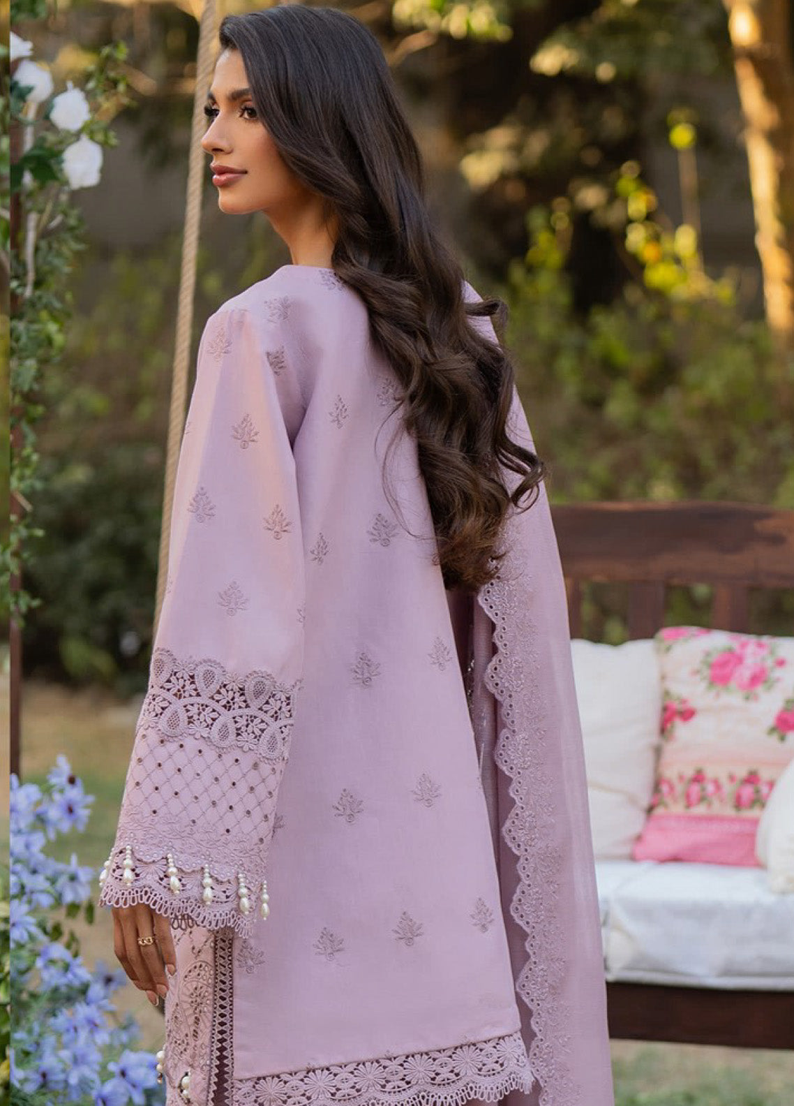 Reveerie by Florent Embroidered Chikankari Lawn Suits Unstitched 3 Piece - FL25RCL FLC-5B Reveerie by Florent Embroidered Chikankari Lawn Suits Unstitched 3 Piece - FL25RCL FLC-5B
