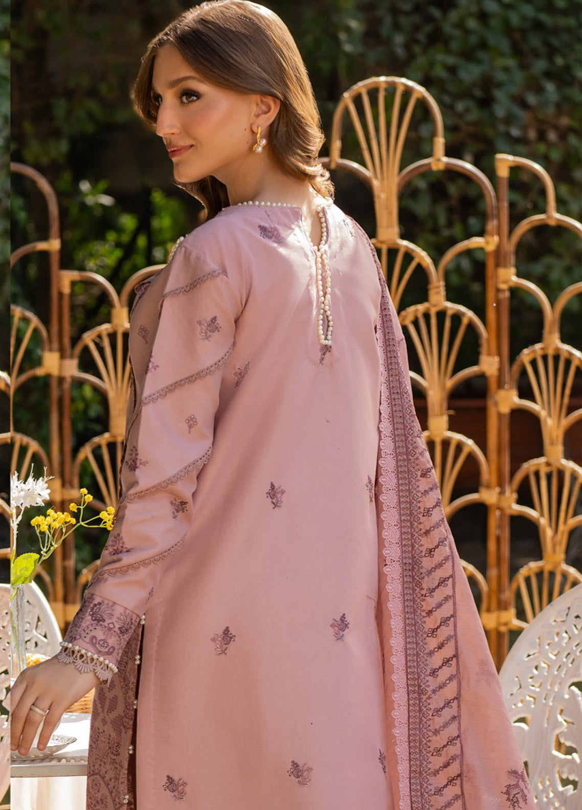 Reveerie by Florent Embroidered Chikankari Lawn Suits Unstitched 3 Piece - FL25RCL FLC-6B Reveerie by Florent Embroidered Chikankari Lawn Suits Unstitched 3 Piece - FL25RCL FLC-6B