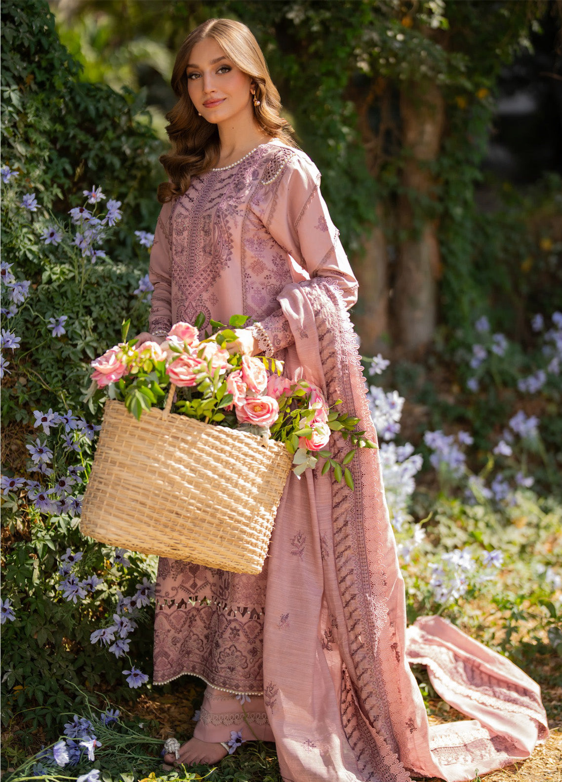 Reveerie by Florent Embroidered Chikankari Lawn Suits Unstitched 3 Piece - FL25RCL FLC-6B Reveerie by Florent Embroidered Chikankari Lawn Suits Unstitched 3 Piece - FL25RCL FLC-6B