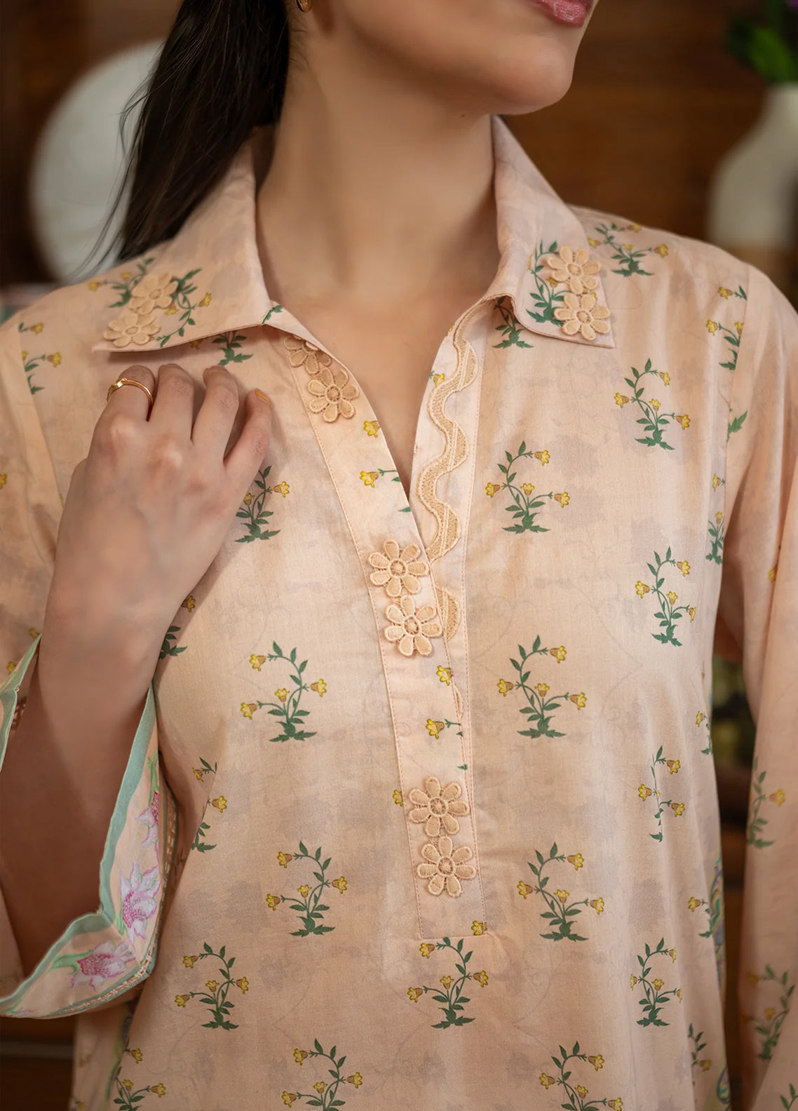 Rhea By Sahar Digital Printed Lawn 1 Piece Unstitched Kurti S26RDPL D-33 SAND BLOOM Rhea By Sahar Digital Printed Lawn 1 Piece Unstitched Kurti S26RDPL D-33 SAND BLOOM