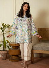 Rhea By Sahar Digital Printed Lawn 1 Piece Unstitched Kurti S26RDPL D-35 PETAL MIST