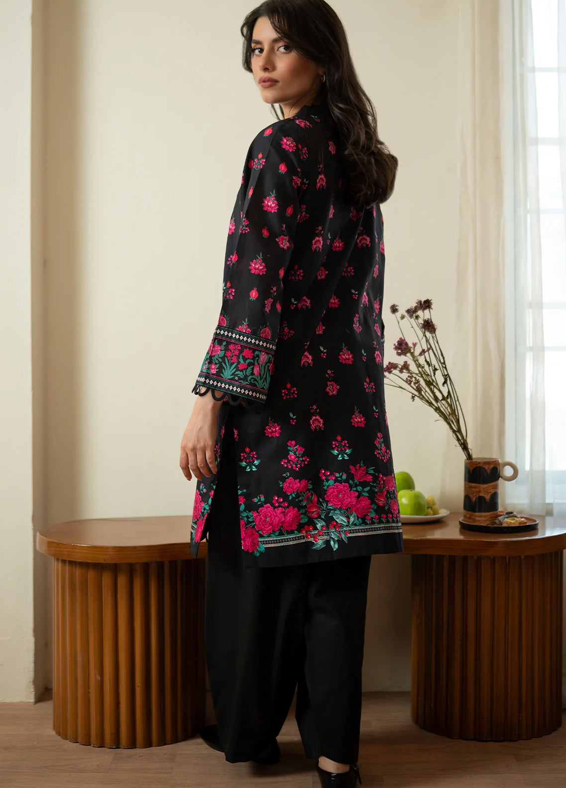 Rhea By Sahar Digital Printed Lawn 1 Piece Unstitched Kurti S26RDPL D-36 BERRY NOIR Rhea By Sahar Digital Printed Lawn 1 Piece Unstitched Kurti S26RDPL D-36 BERRY NOIR