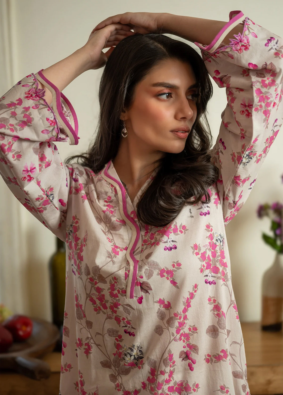 Rhea By Sahar Digital Printed Lawn 1 Piece Unstitched Kurti S26RDPL D-37 BLUSH MEADOW Rhea By Sahar Digital Printed Lawn 1 Piece Unstitched Kurti S26RDPL D-37 BLUSH MEADOW