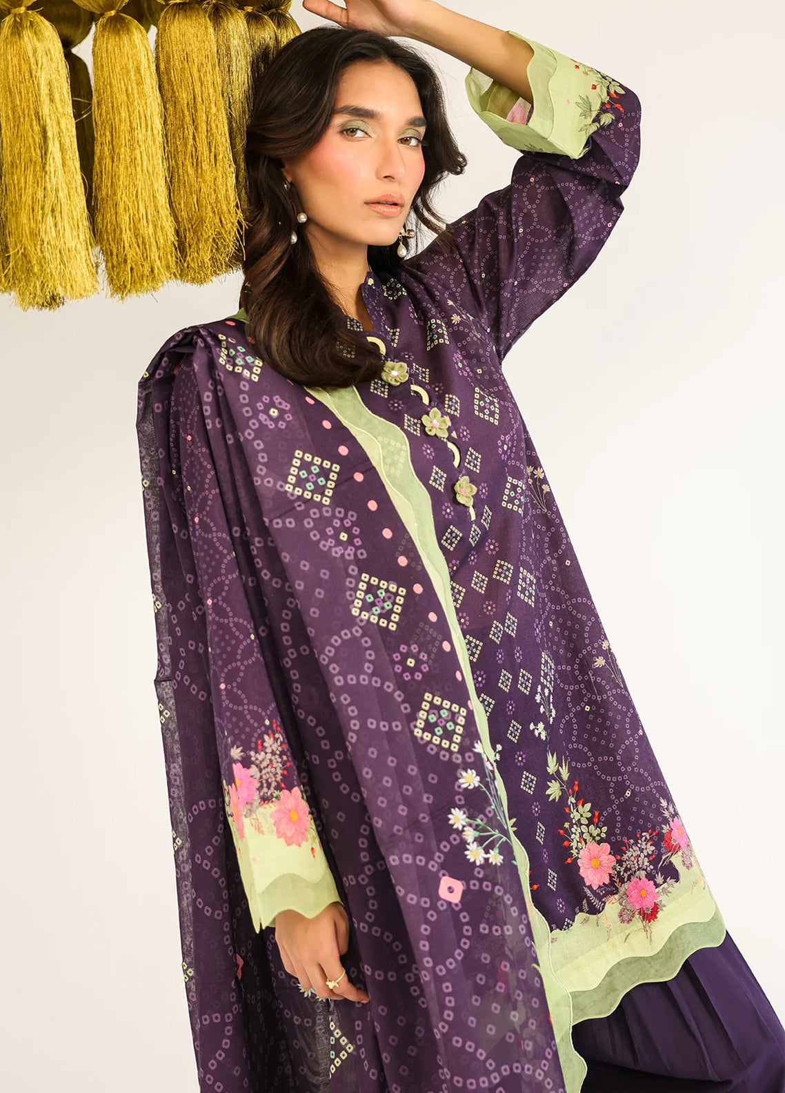 Rhea By Sahar Digital Printed Lawn 3 Piece Unstitched Suit S26RDPL D-09 VELVET EMBER Rhea By Sahar Digital Printed Lawn 3 Piece Unstitched Suit S26RDPL D-09 VELVET EMBER