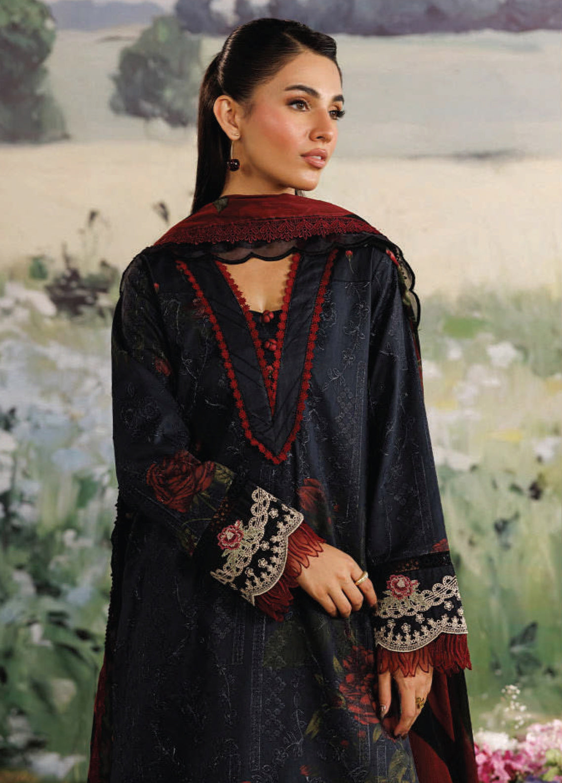 Rimjhim By Zarqash The Moonsoon Embroidered Pima Lawn 3 Piece Unstitched Suit ZQ26RTME D-ZQ001 BAHAR Rimjhim By Zarqash The Moonsoon Embroidered Pima Lawn 3 Piece Unstitched Suit ZQ26RTME D-ZQ001 BAHAR