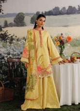 Rimjhim By Zarqash The Moonsoon Embroidered Pima Lawn 3 Piece Unstitched Suit ZQ26RTME D-ZQ001 MEHRAAB-E-GUL