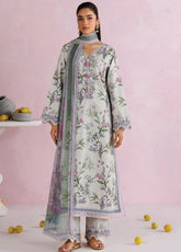 Rimjhim By Zarqash The Moonsoon Embroidered Pima Lawn 3 Piece Unstitched Suit ZQ26RTME D-ZQ002 AFSOON