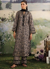 Rimjhim By Zarqash The Moonsoon Embroidered Pima Lawn 3 Piece Unstitched Suit ZQ26RTME D-ZQ002 GULMOHAR