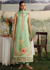 Rimjhim By Zarqash The Moonsoon Embroidered Pima Lawn 3 Piece Unstitched Suit ZQ26RTME D-ZQ002 MEHRAAB-E-GUL