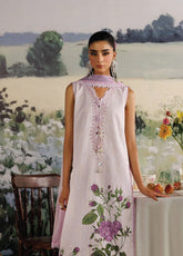 Rimjhim By Zarqash The Moonsoon Embroidered Pima Lawn 3 Piece Unstitched Suit ZQ26RTME D-ZQ003 BAHAR