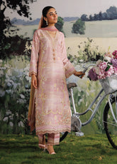 Rimjhim By Zarqash The Moonsoon Embroidered Pima Lawn 3 Piece Unstitched Suit ZQ26RTME D-ZQ003 SHABNAM