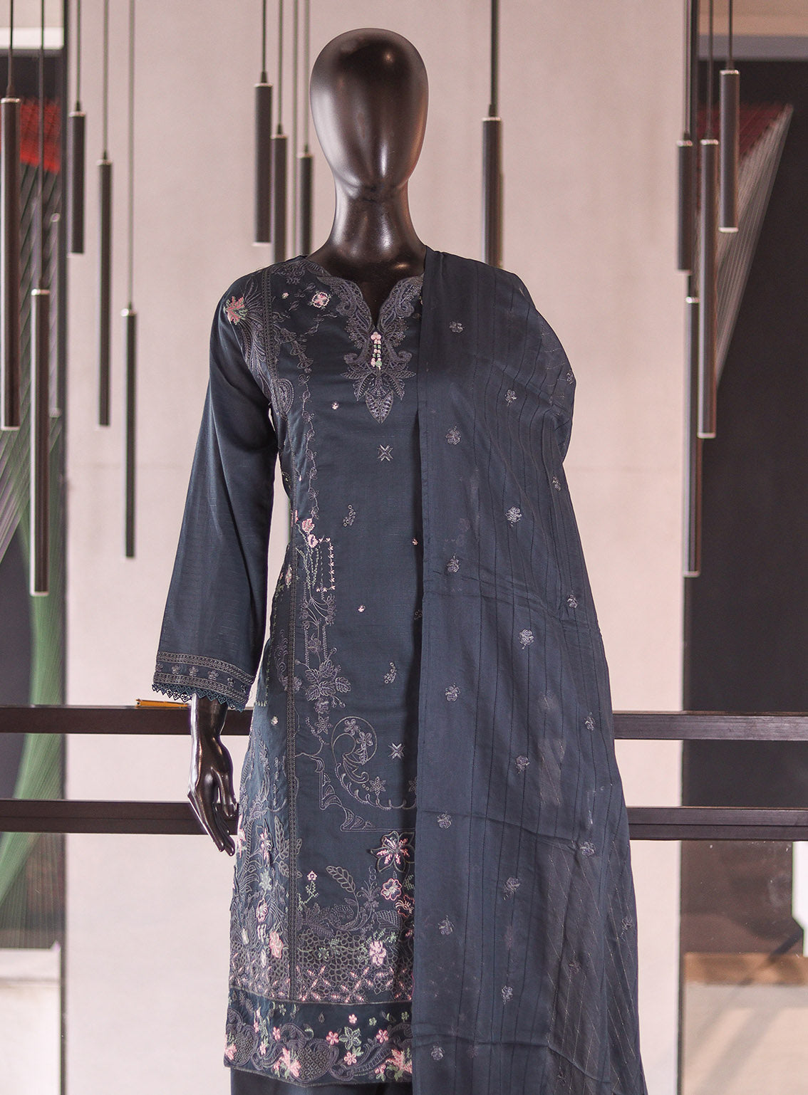 Rivaaj Embroidered Cotton 3 Piece Stitched Suit RJ26EC D-01 DASTAN Zinc Rivaaj Embroidered Cotton 3 Piece Stitched Suit RJ26EC D-01 DASTAN Zinc