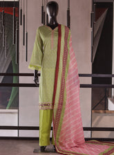 Rivaaj Embroidered Lawn 3 Piece Stitched Suit RJ26EP D-03-LGN