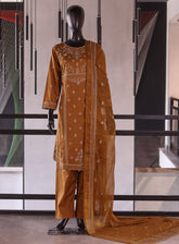 Rivaaj Embroidered Lawn 3 Piece Stitched Suit RJ26EP D-C419-BR