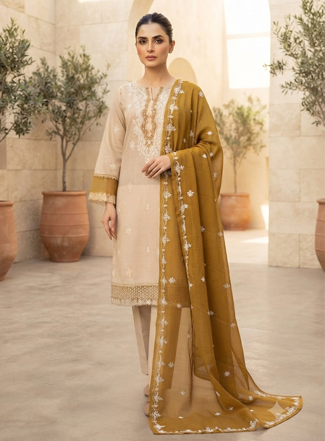 Rivaaj Embroidered Lawn 3 Piece Stitched Suit RJ26EP D-SC467-BG Rivaaj Embroidered Lawn 3 Piece Stitched Suit RJ26EP D-SC467-BG