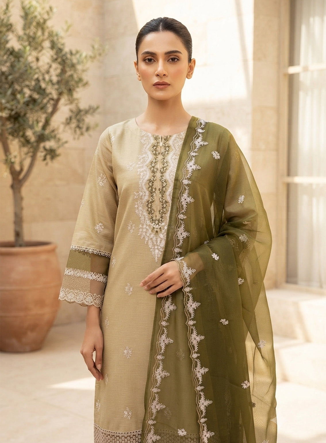 Rivaaj Embroidered Lawn 3 Piece Stitched Suit RJ26EP D-SC467-PS Rivaaj Embroidered Lawn 3 Piece Stitched Suit RJ26EP D-SC467-PS