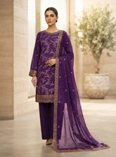 Rivaaj Embroidered Organza 3 Piece Stitched Suit RJ26EP D-97A-PP