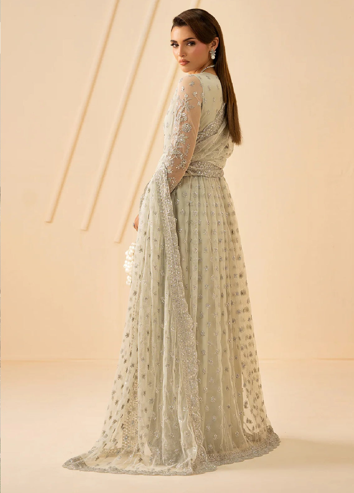 Riwayat By Zarif Embroidered Net 3 Piece Unstitched Suit ZF26R D-ZRF-RC-01 ATASH Riwayat By Zarif Embroidered Net 3 Piece Unstitched Suit ZF26R D-ZRF-RC-01 ATASH