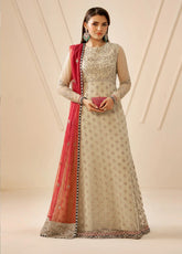 Riwayat By Zarif Embroidered Net 3 Piece Unstitched Suit ZF26R D-ZRF-RC-04 SANDALI