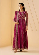 Riwayat By Zarif Embroidered Net 3 Piece Unstitched Suit ZF26R D-ZRF-RC-05 SADAA