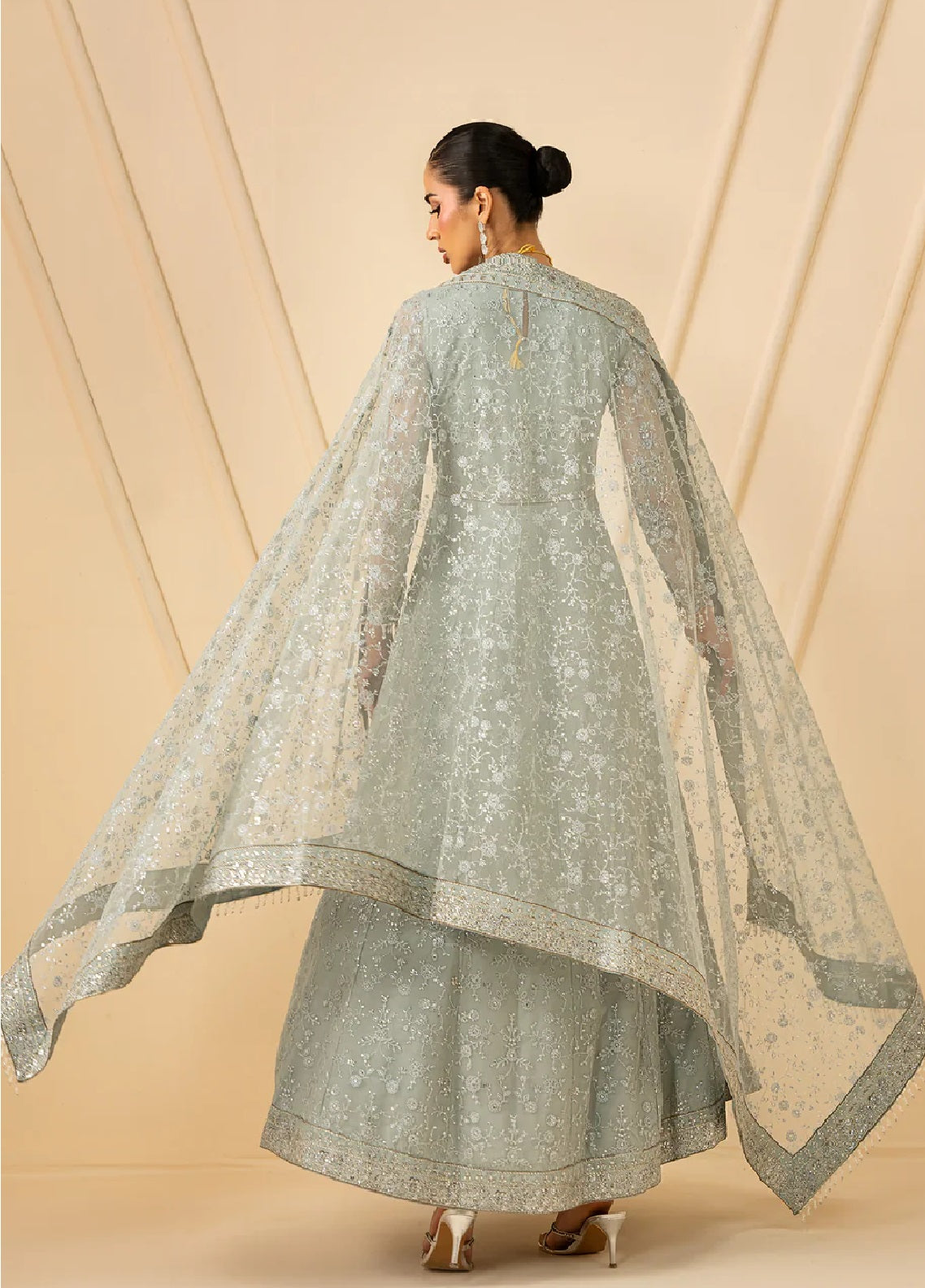 Riwayat By Zarif Embroidered Net 3 Piece Unstitched Suit ZF26R D-ZRF-RC-06 MINTARA Riwayat By Zarif Embroidered Net 3 Piece Unstitched Suit ZF26R D-ZRF-RC-06 MINTARA