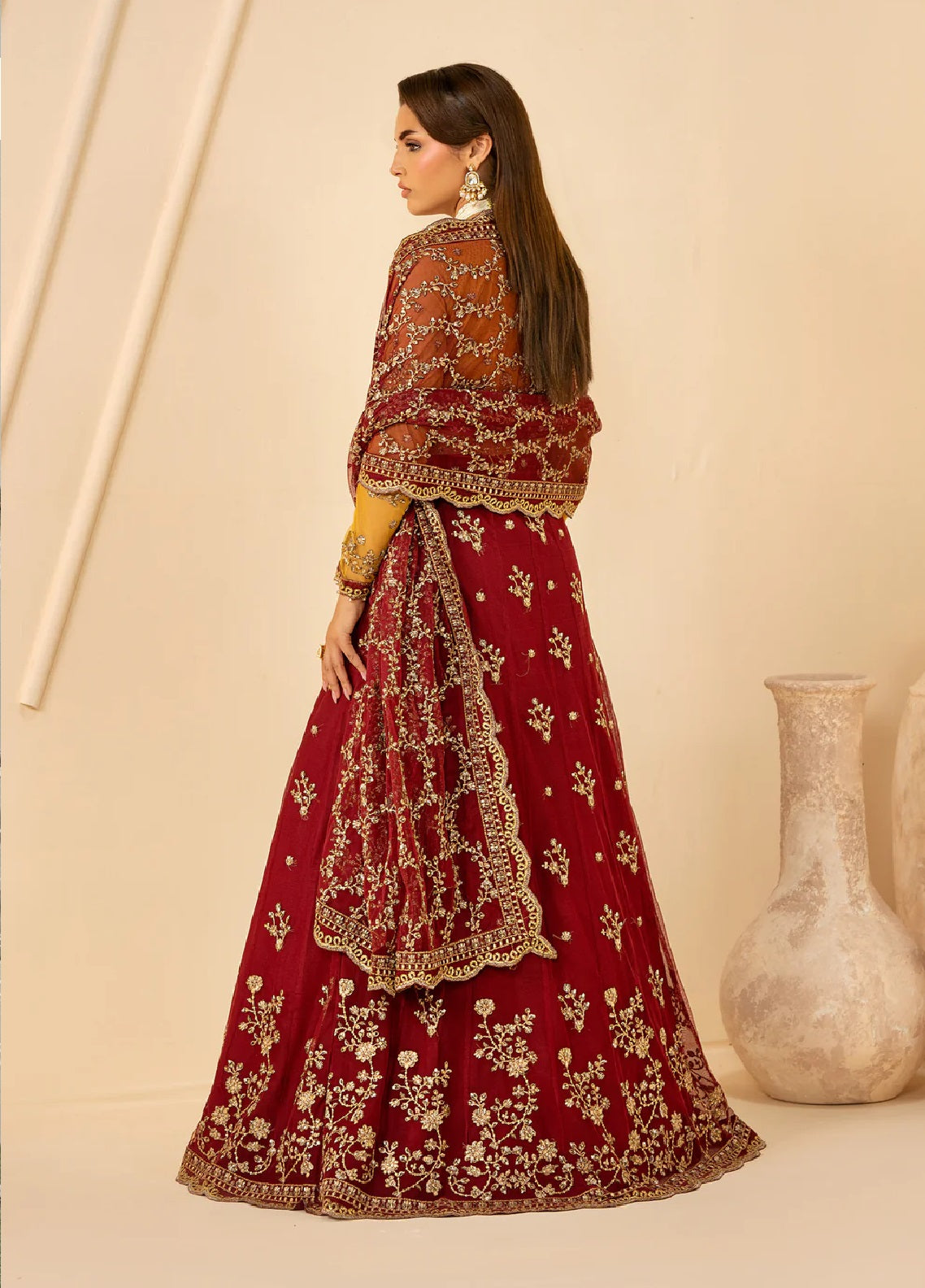 Riwayat By Zarif Embroidered Net 3 Piece Unstitched Suit ZF26R D-ZRF-RC-08 ASTRA Riwayat By Zarif Embroidered Net 3 Piece Unstitched Suit ZF26R D-ZRF-RC-08 ASTRA
