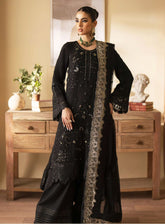 Romansiyyah By Emaan Adeel Embroidered Chiffon Suits Unstitched 3 Piece - EA24RF REHANI