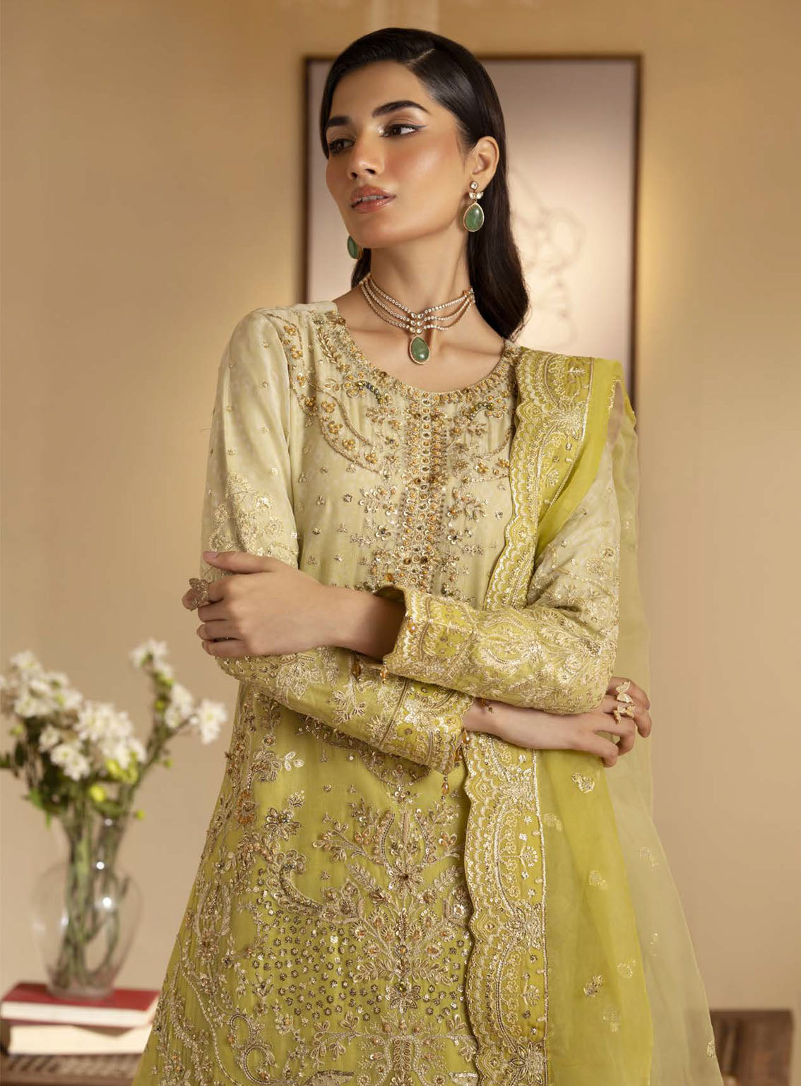 Romansiyyah By Emaan Adeel Embroidered Organza Suits Unstitched 3 Piece - EA24RF SABIAN Romansiyyah By Emaan Adeel Embroidered Organza Suits Unstitched 3 Piece - EA24RF SABIAN