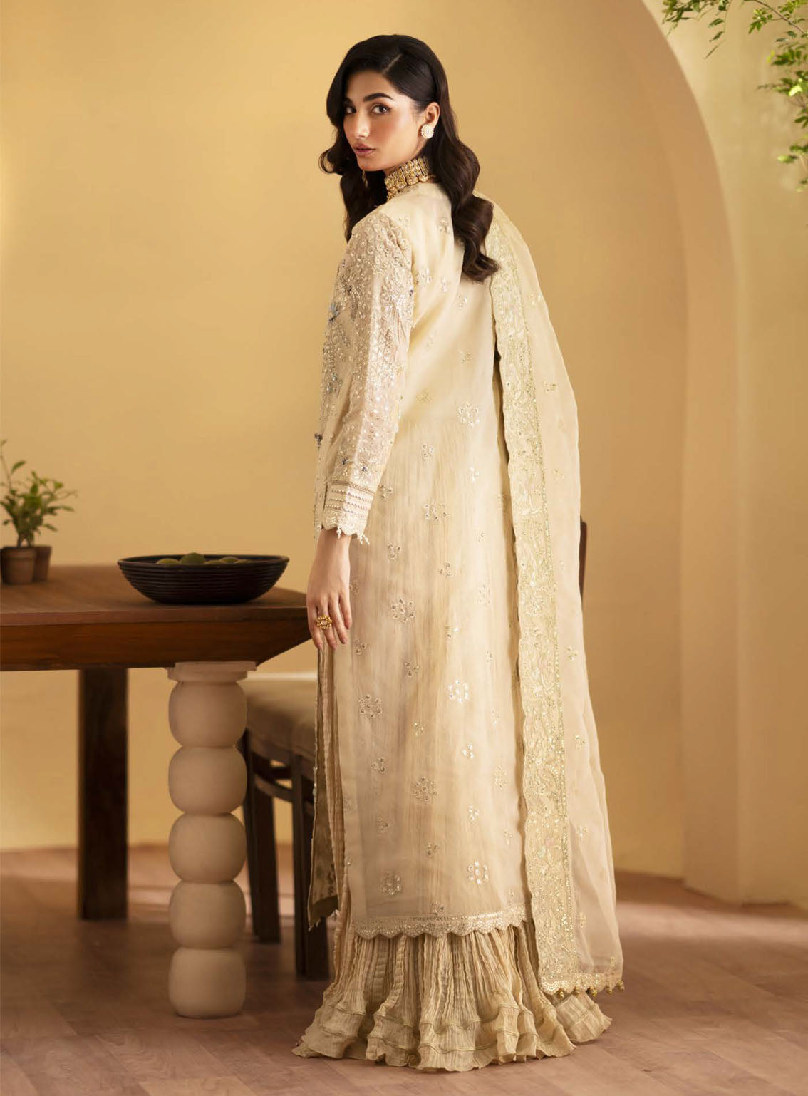Romansiyyah By Emaan Adeel Embroidered Organza Suits Unstitched 3 Piece - EA24RF ZAFIA Romansiyyah By Emaan Adeel Embroidered Organza Suits Unstitched 3 Piece - EA24RF ZAFIA