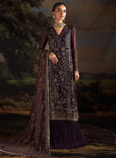 Rouge by Zarif Embroidered Chiffon Suits Unstitched 3 Piece - ZF24RF 08 HANNAH