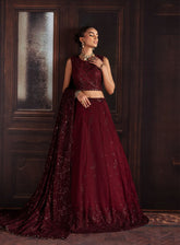 Rouge by Zarif Embroidered Net Suits Unstitched 3 Piece - ZF24RF 02 MABEL