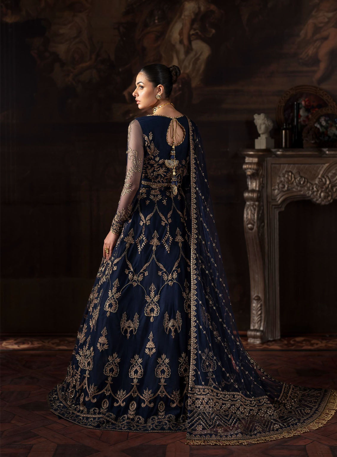 Rouge by Zarif Embroidered Net Suits Unstitched 3 Piece - ZF24RF 04 LAVINIA Rouge by Zarif Embroidered Net Suits Unstitched 3 Piece - ZF24RF 04 LAVINIA