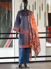 Royal Fashion Printed Lawn Suits Stitched 3 Piece RF25AJ PL-10
