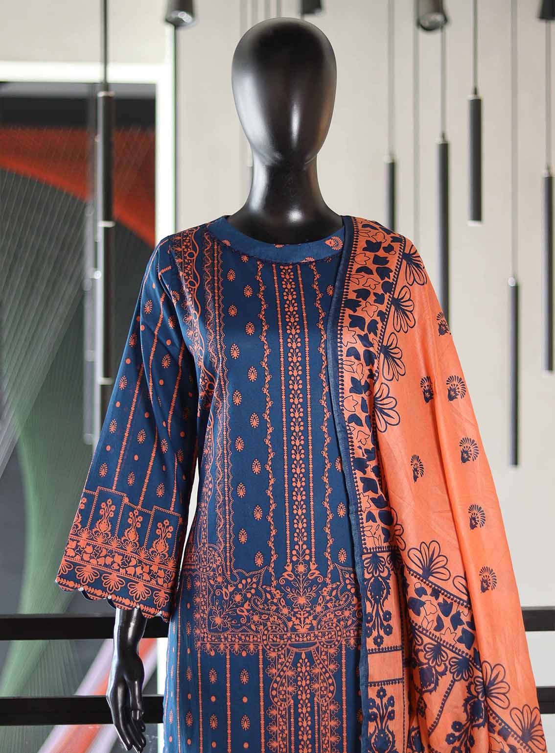Royal Fashion Printed Lawn Suits Stitched 3 Piece RF25AJ PL-10 Royal Fashion Printed Lawn Suits Stitched 3 Piece RF25AJ PL-10
