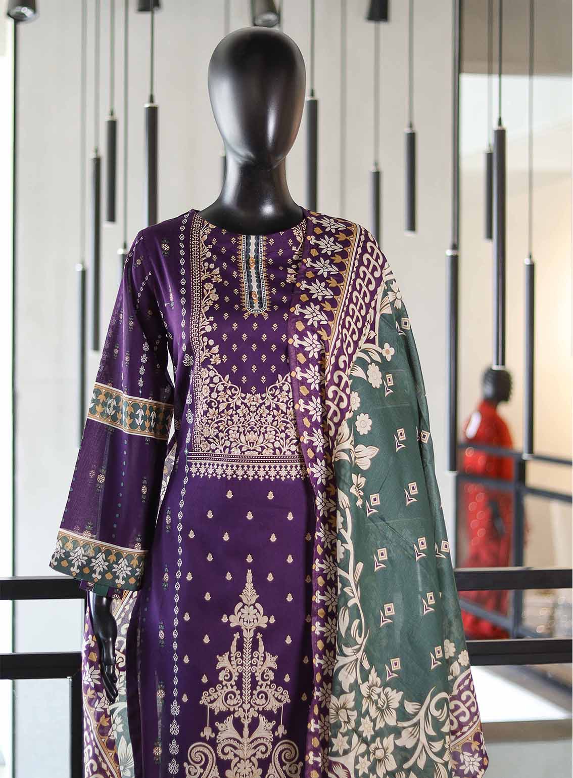 Royal Fashion Printed Lawn Suits Stitched 3 Piece RF25AJ PL-11 Royal Fashion Printed Lawn Suits Stitched 3 Piece RF25AJ PL-11