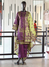 Royal Fashion Printed Lawn Suits Stitched 3 Piece RF25AJ PL-12
