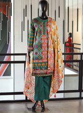Royal Fashion Printed Lawn Suits Stitched 3 Piece RF25AJ PL-18