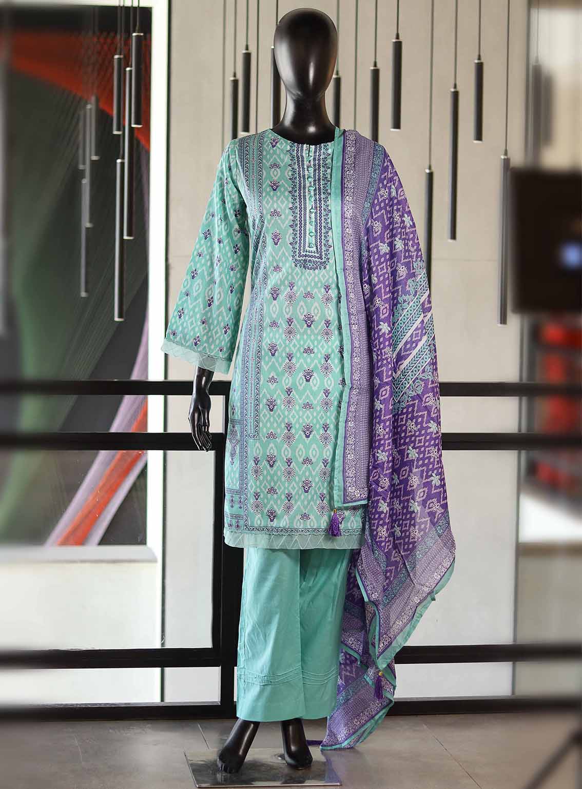 Royal Fashion Printed Lawn Suits Stitched 3 Piece RF25AJ PL-23 Royal Fashion Printed Lawn Suits Stitched 3 Piece RF25AJ PL-23
