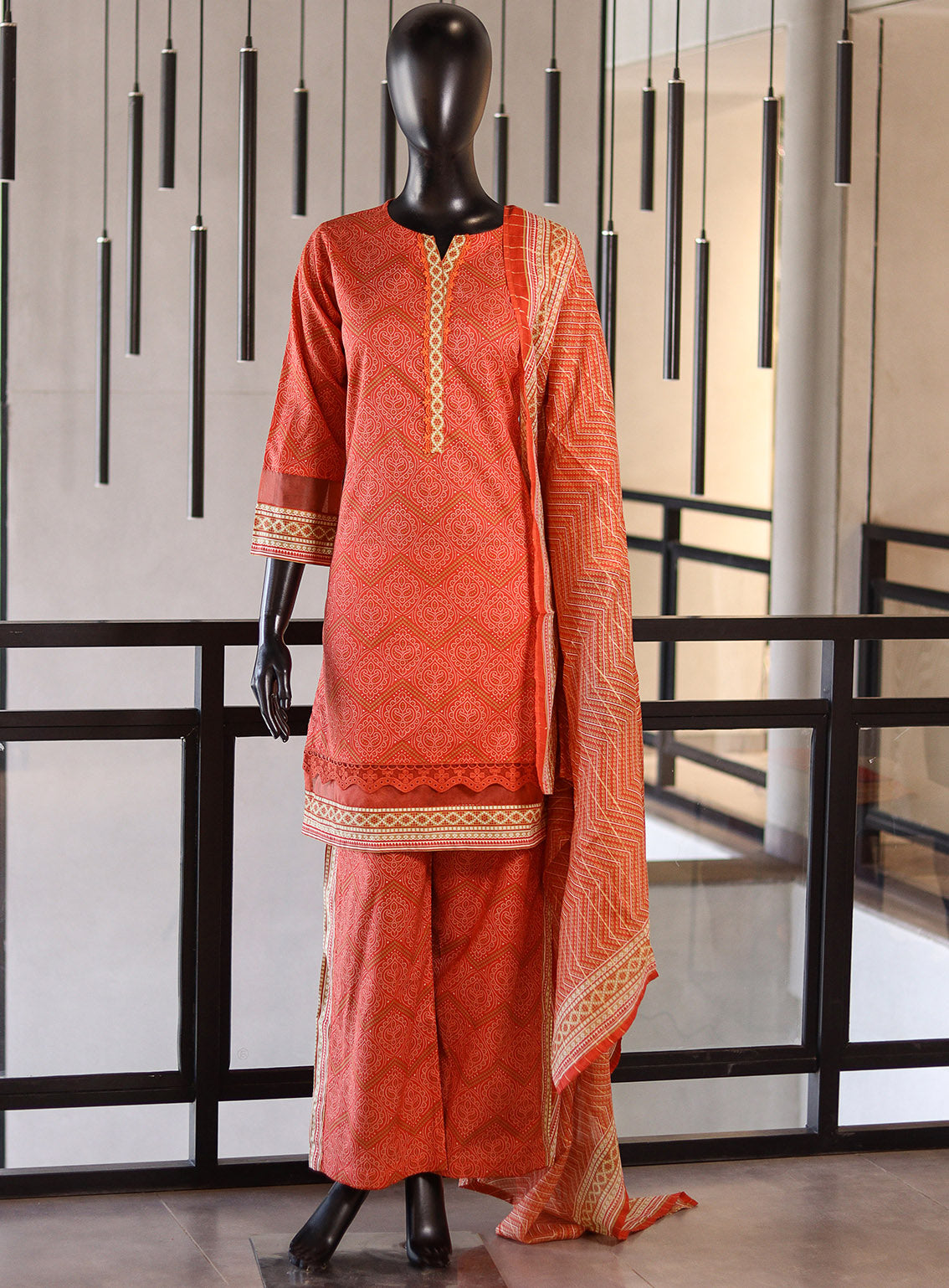 Royal Fashion Digital Printed Cotton Suits Stitched 3 Piece - RF24PC BSC04 Royal Fashion Digital Printed Cotton Suits Stitched 3 Piece - RF24PC BSC04