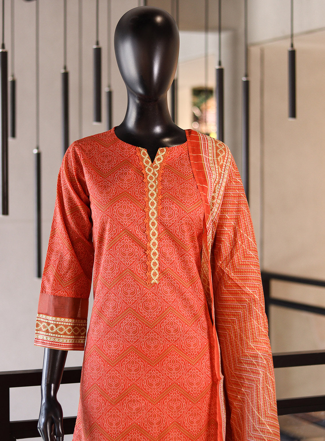 Royal Fashion Digital Printed Cotton Suits Stitched 3 Piece - RF24PC BSC04 Royal Fashion Digital Printed Cotton Suits Stitched 3 Piece - RF24PC BSC04