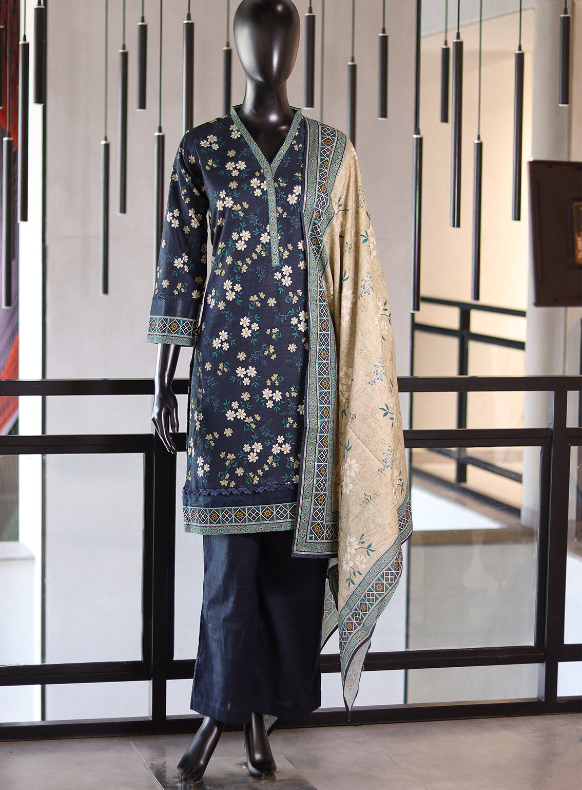 Royal Fashion Digital Printed Khaddar Suits Stitched 3 Piece - RF24PK BSK01 Royal Fashion Digital Printed Khaddar Suits Stitched 3 Piece - RF24PK BSK01